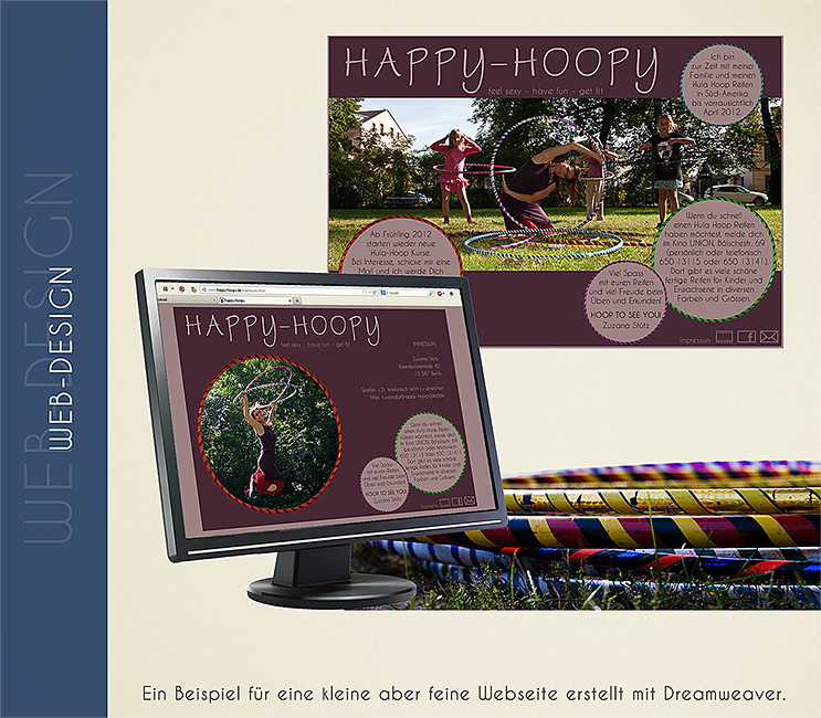 Ndesign: Webdesign für Hula Hoop in Friedrichshagen
